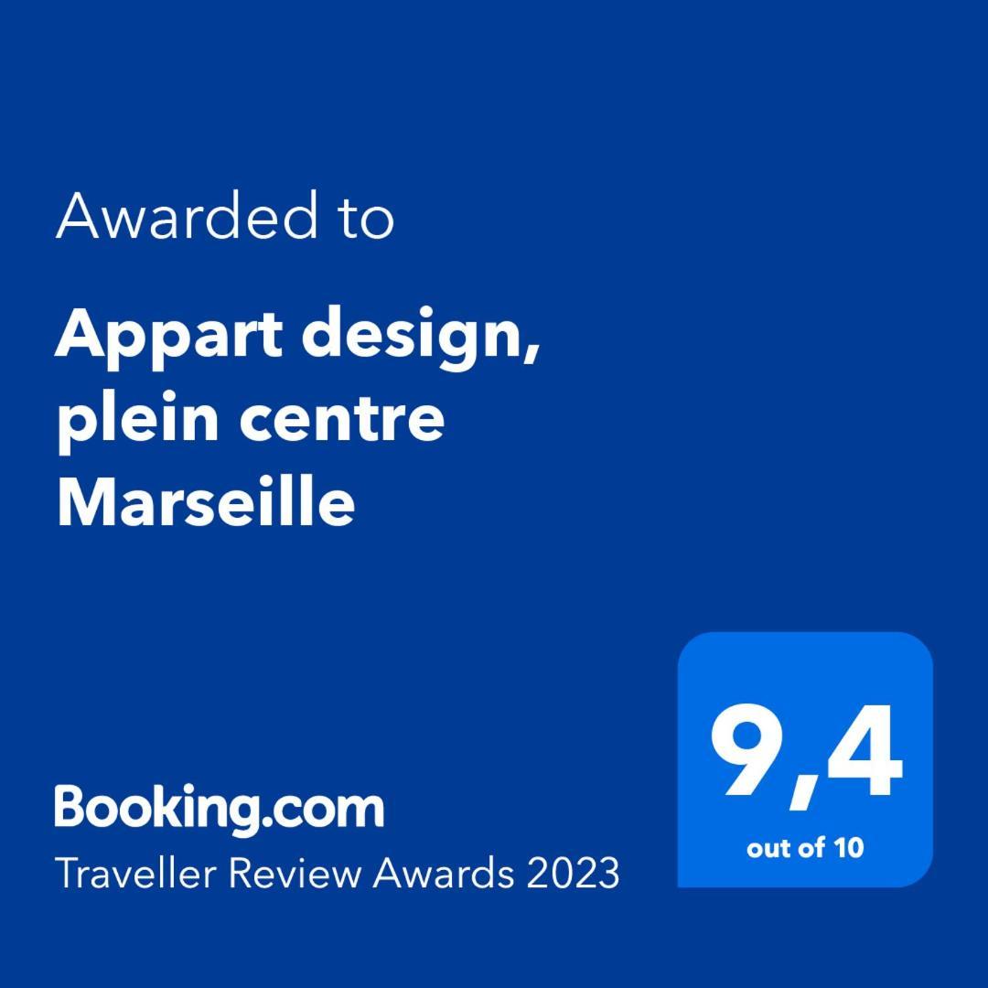 Appart Design, Plein Centre Marseille Exteriör bild